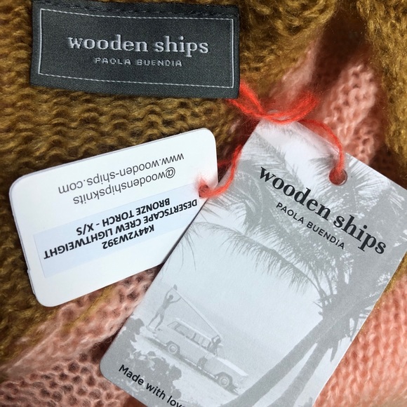 Wooden Ships Sweater Desertscape Wool Mohair - Picture 7 of 8